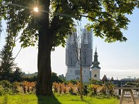 Gornji grad. Jutro na Gradecu (Strossmayerovo šetalište)